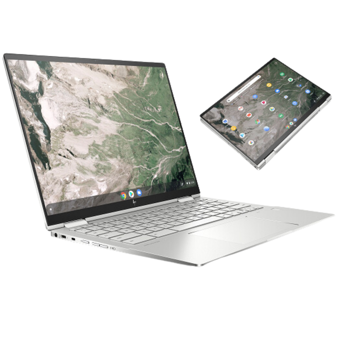 HP ELITE C1030 CHROMEBOOK 14" 16 GB 128 GB SSD I7-10610U 1.80 GHz CHROME OS ARGENTO INGLESE GB (Molto Buono)