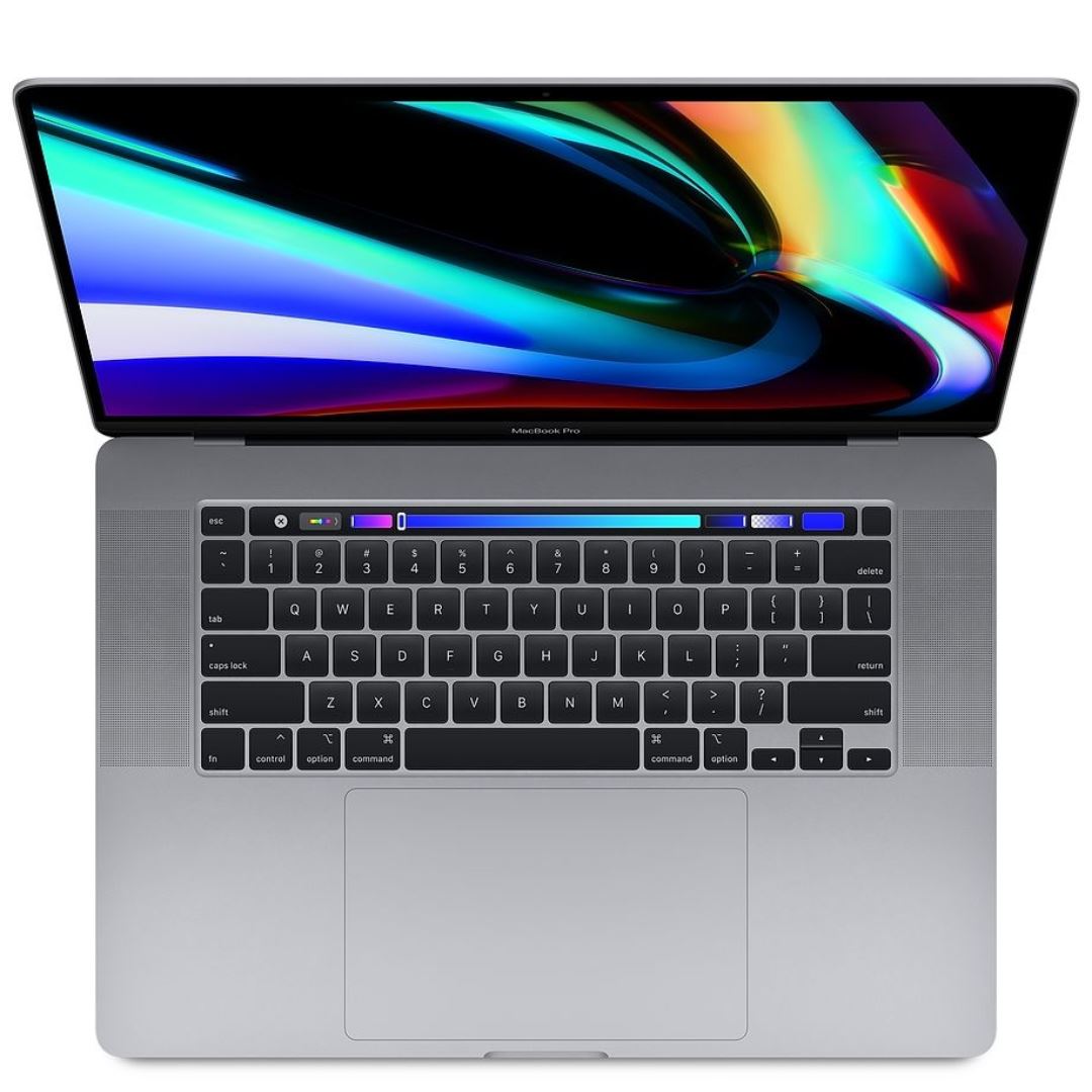 APPLE MacBook Pro 2019 A2141 16" 16 GB 512 GB SSD I7-9750H 2.60 GHz MacOs GRIGIO SPAZIALE TEDESCO (Molto Buono)