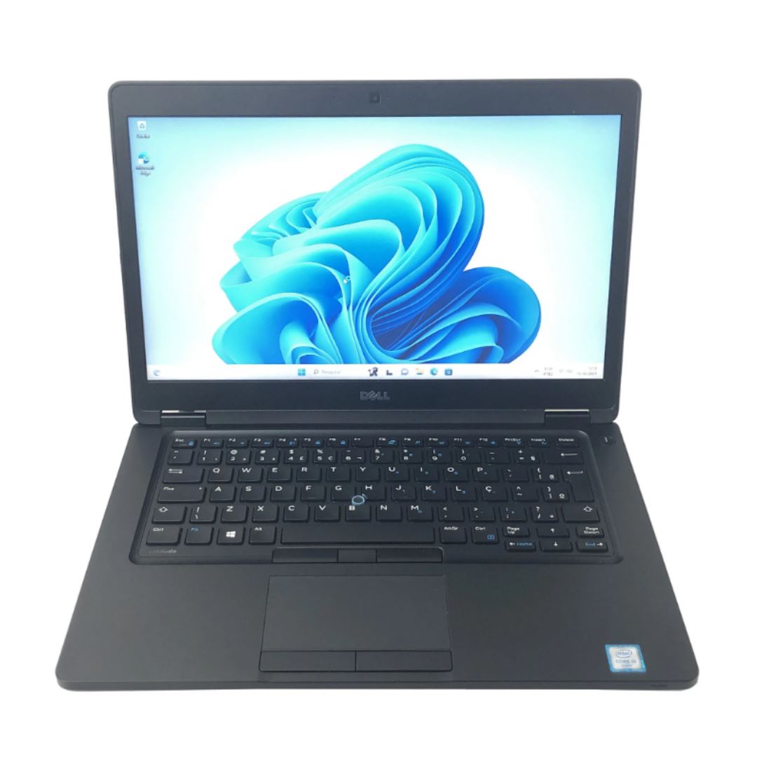 DELL LATITUDE 5480 14" 16 GB 256 GB SSD I5-7300U 2.60 GHz W11P NERO INGLESE GB (Discreto)