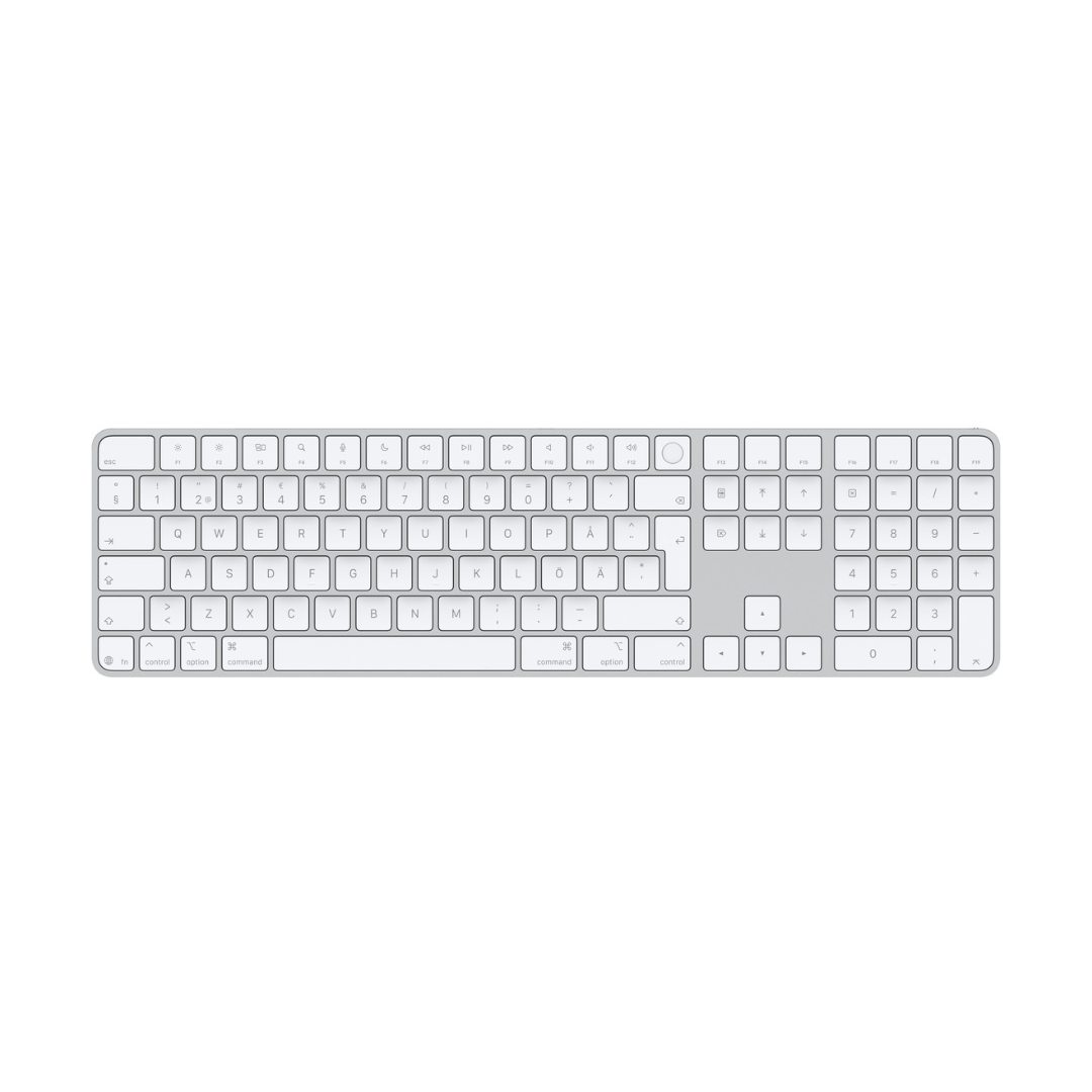 Tastiera Apple Magic Keyboard MMMR3S/A con Touch ID TASTIERINO NUMERICO - TASTIERA SVEDESE