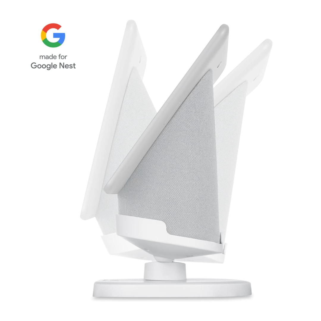 Google Nest Hub Max Smart Speaker - Gesso (GA00426-US)