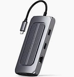 Adattatore multiporta USB-C SATECHI MX 2xHDMI - 2xUSB-A