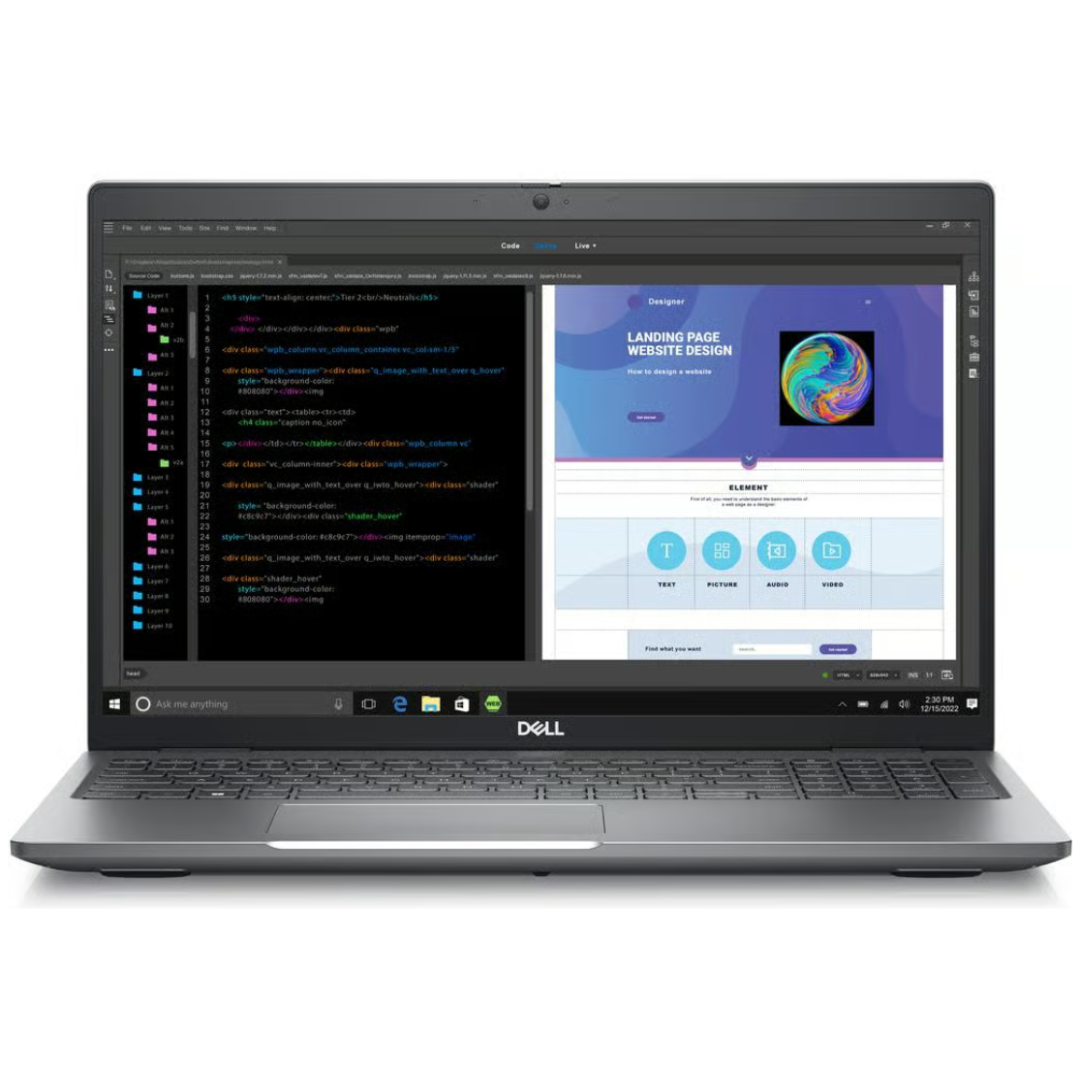 DELL PRECISION 3580 16" 32 GB 256 GB SSD I7-1360P 5.00 GHz W10H GRIGIO INGLESE GRAN BRETAGNA (Molto Buono)