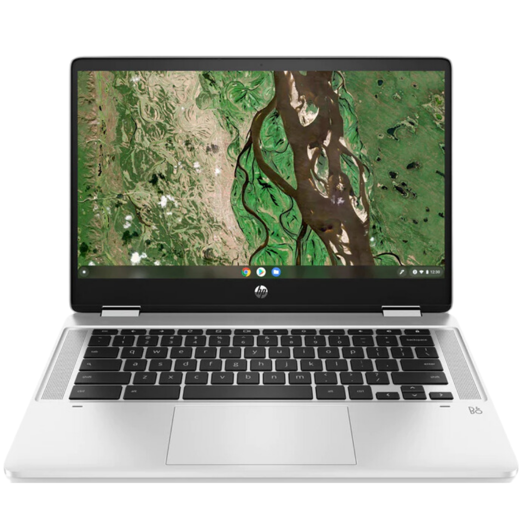 HP CHROMEBOOK X360 14 G1 14" 8 GB 64 GB MMC I3-8130U 2.20 GHz CHROME OS ARGENTO INGLESE GB (Usato)