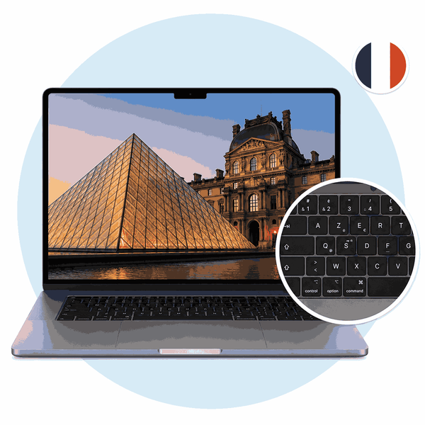 Laptop con tastiera francese ricondizionata