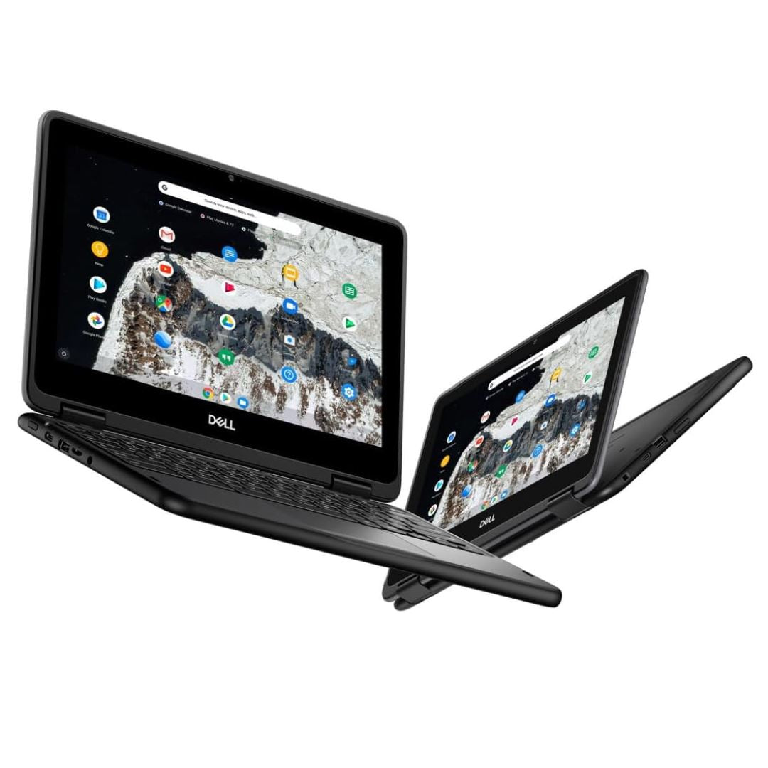 DELL CHROMEBOOK 3100 11" 4 GB 32 GB MMC CELERON N4020 1.10 GHz CHROME OS NERO INGLESE GB (Discreto)