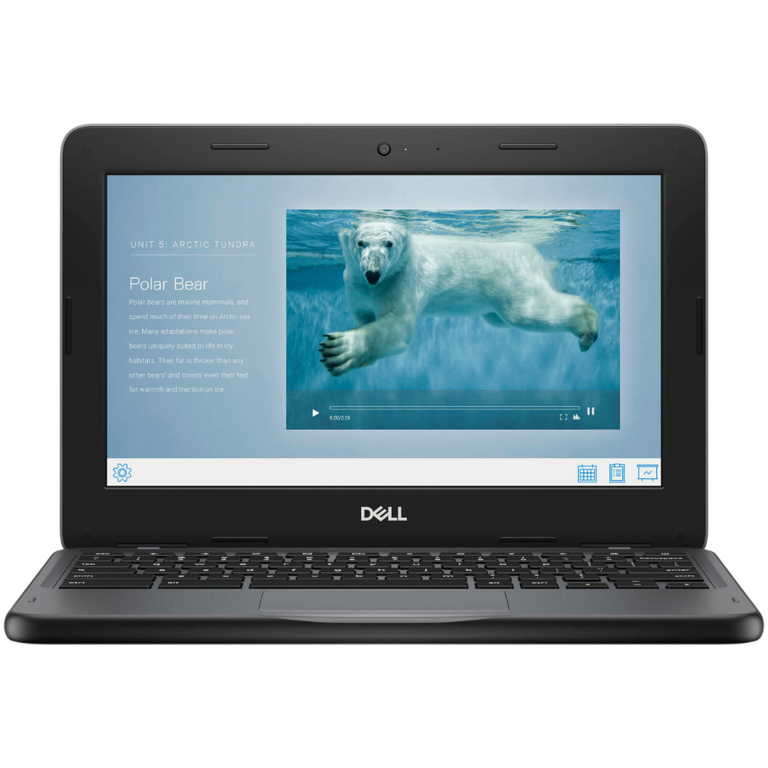 DELL CHROMEBOOK 3110 12" 8 GB 64 GB MMC CELERON N4500 1.10GHZ 1.10 GHz CHROME OS NERO INGLESE GB (Molto Buono)