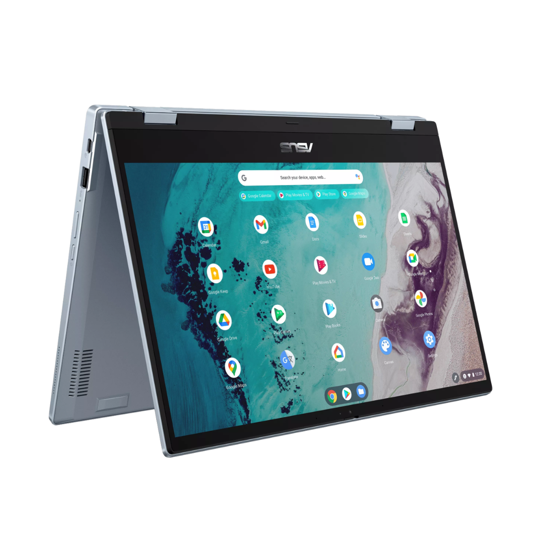 ASUS CHROMEBOOK FLIP CX3 14" 8 GB 256 GB SSD I3-1110G4 1.80 GHz CHROME OS BLU INGLESE (Usato)