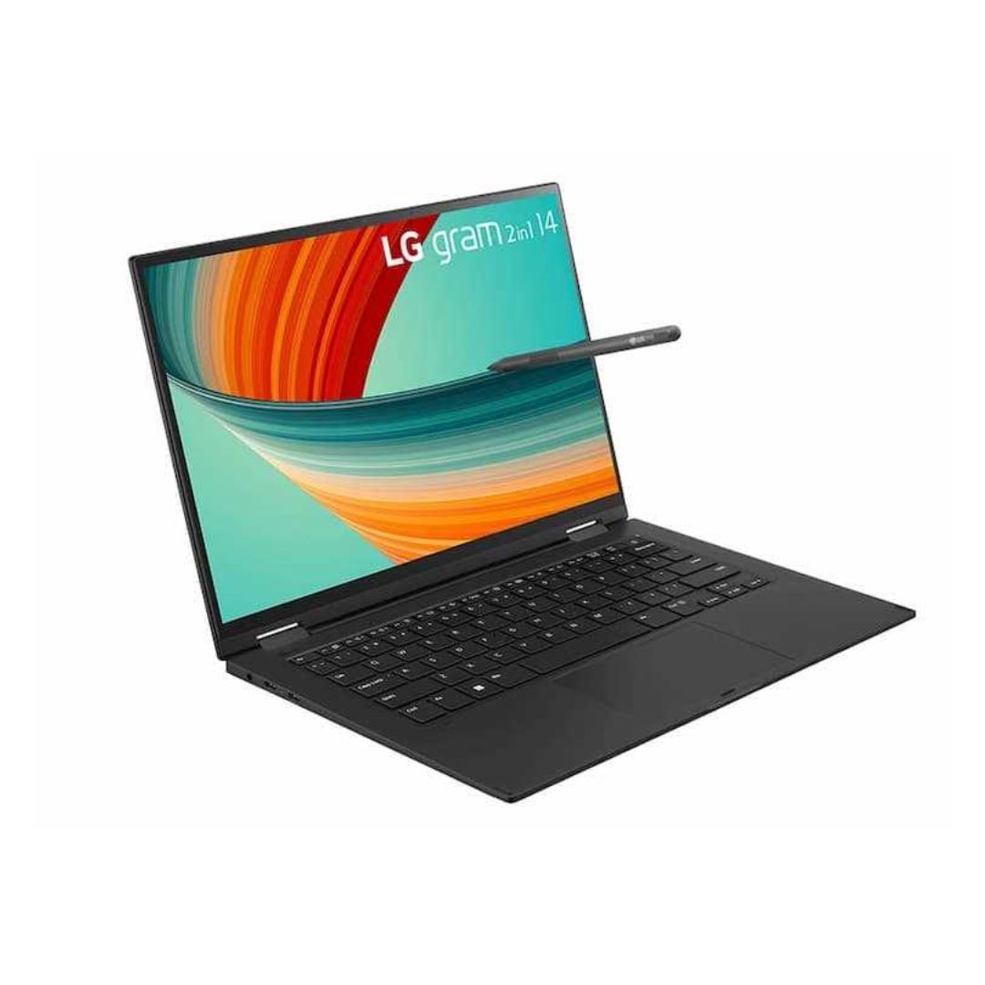 LG GRAM 14T90R-G.AA75A3 14" 16 GB 512 GB SSD CORE I7-1360P 5,00 GHz W11P NERO INGLESE (Discreto)