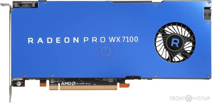 Scheda grafica AMD RADEON PRO WX7100