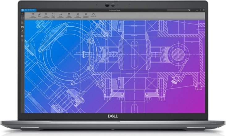 Dell PRECISION 3571 I7-12800H 4,80 GHZ 15,6" TASTIERA INGLESE