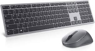 Tastiera e mouse wireless Dell Premier per più dispositivi - KM7321WGY-BEL - Belga - AZERTY