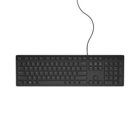 Tastiera cablata Dell - KB216 - Internazionale USA (QWERTY) - Nera
