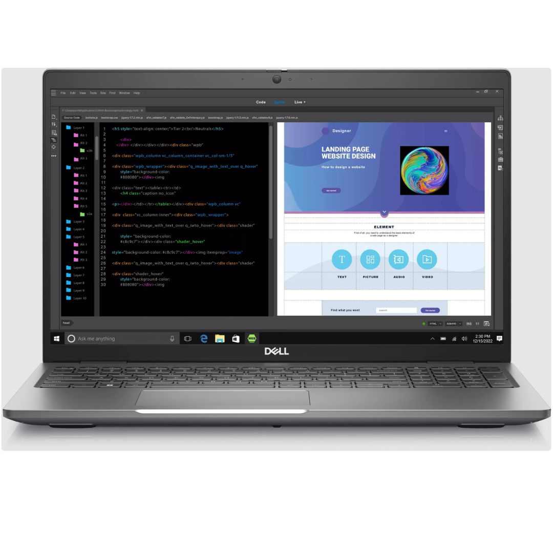 Dell PRECISION 3580 I7-1360P 15.6" TASTIERA INGLESE, GB