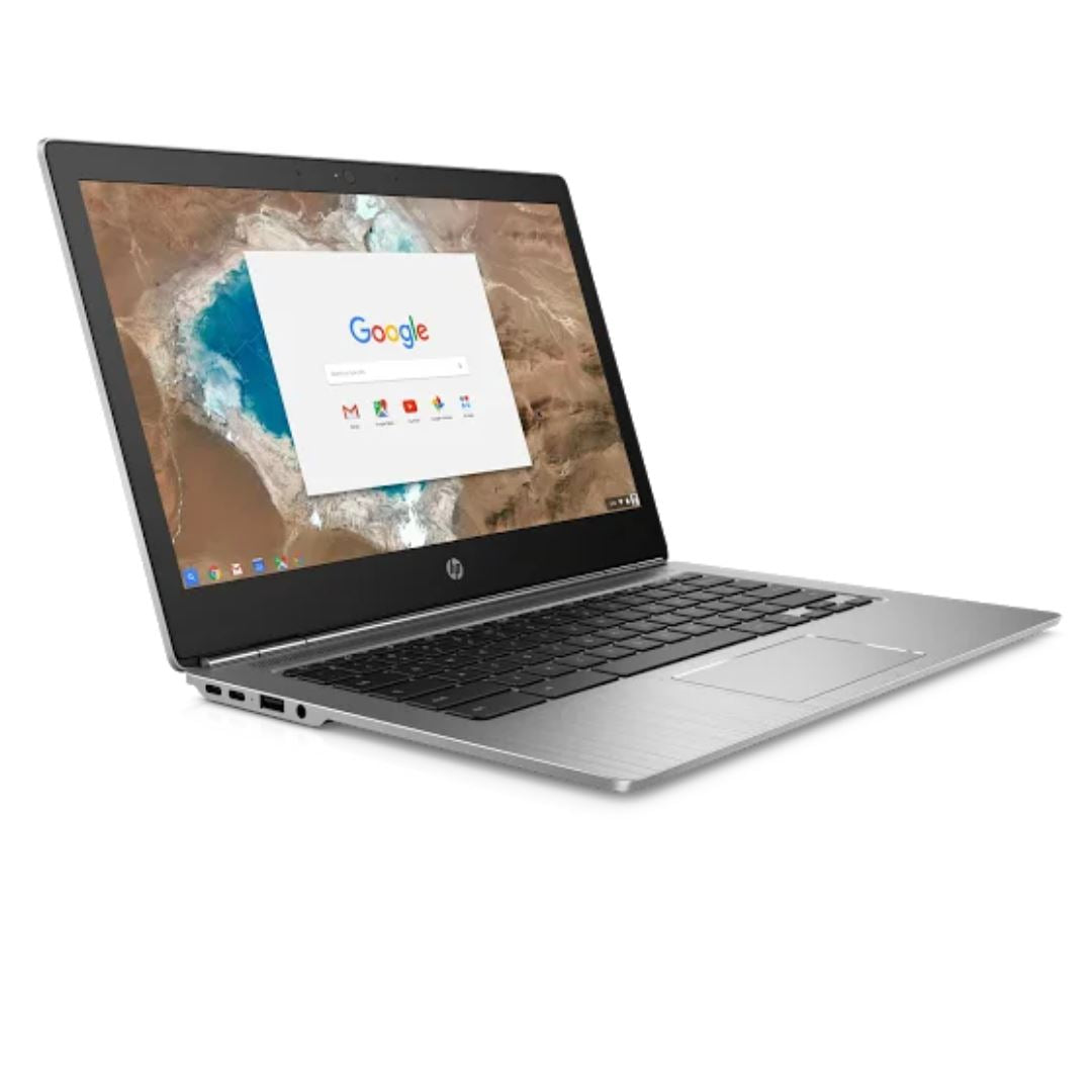 HP CHROMEBOOK 13 G1 13" 16 GB 32 GB MMC M7-6Y75 1.20 GHz CHROME OS ARGENTO INGLESE (Discreto)