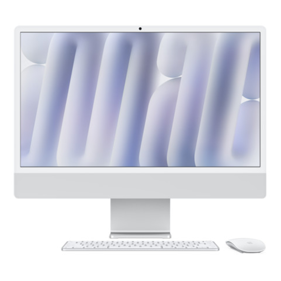 iMac (24 pollici, M1, 2021) - Argento - Tastiera - Inglese Gran Bretagna